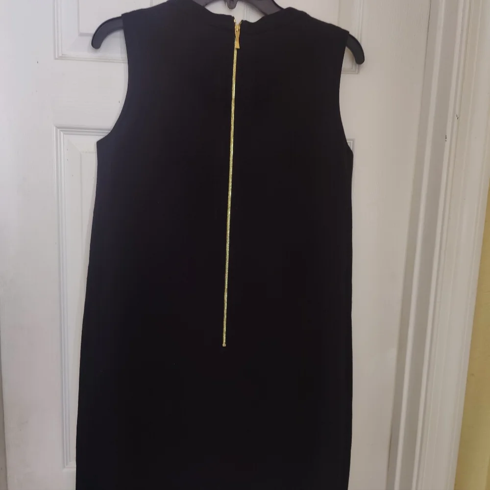 Kate Spade Maysie Colorblock White Blue Black Shift Sleeveless Dress